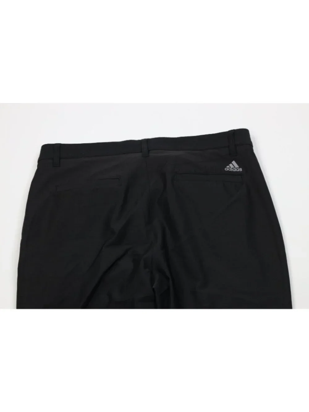 Vintage Y2K Adidas Golf Mens 34x30 Sun Faded Stretch Tech Knit Chino Pants Black